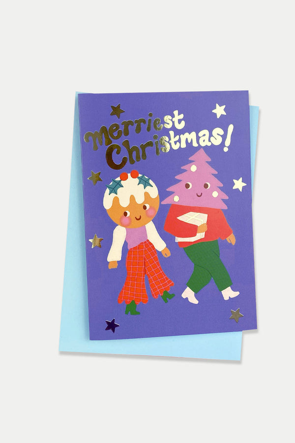 Pudding Head Christmas Card