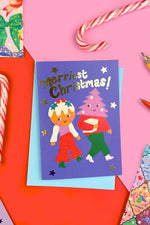 Pudding Head Christmas Card