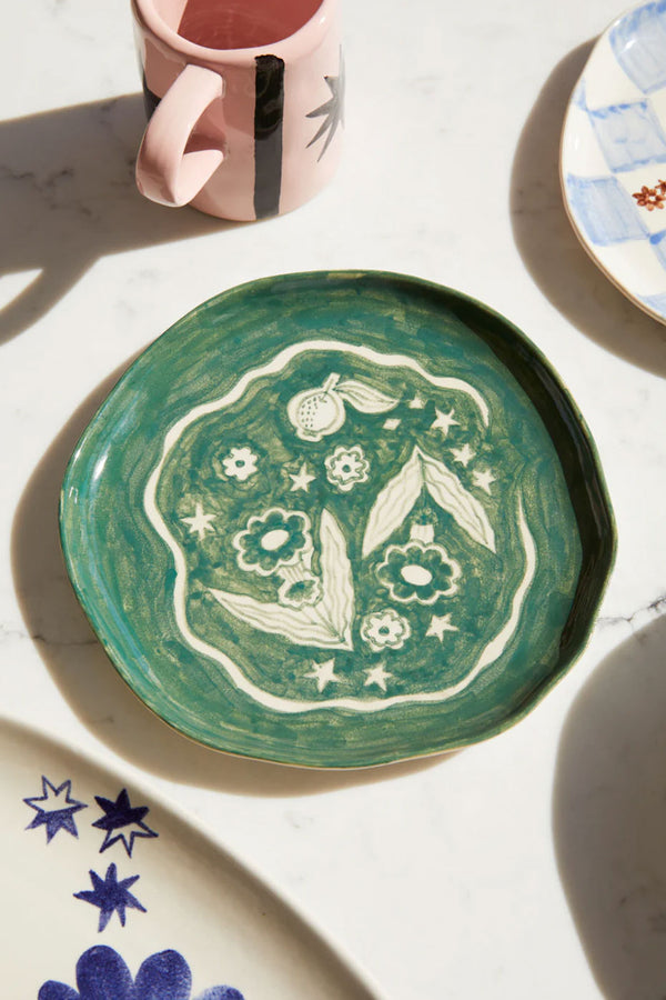 Green Lucky Charm Small Plate
