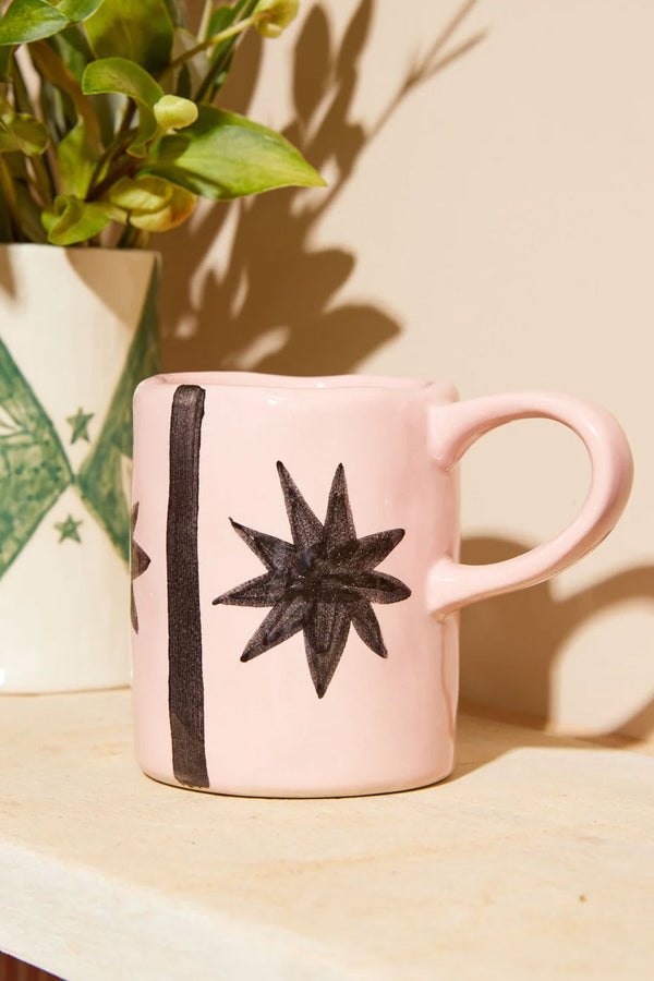 Pink Star Mug
