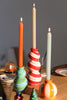 Jolly Red Candle Holder