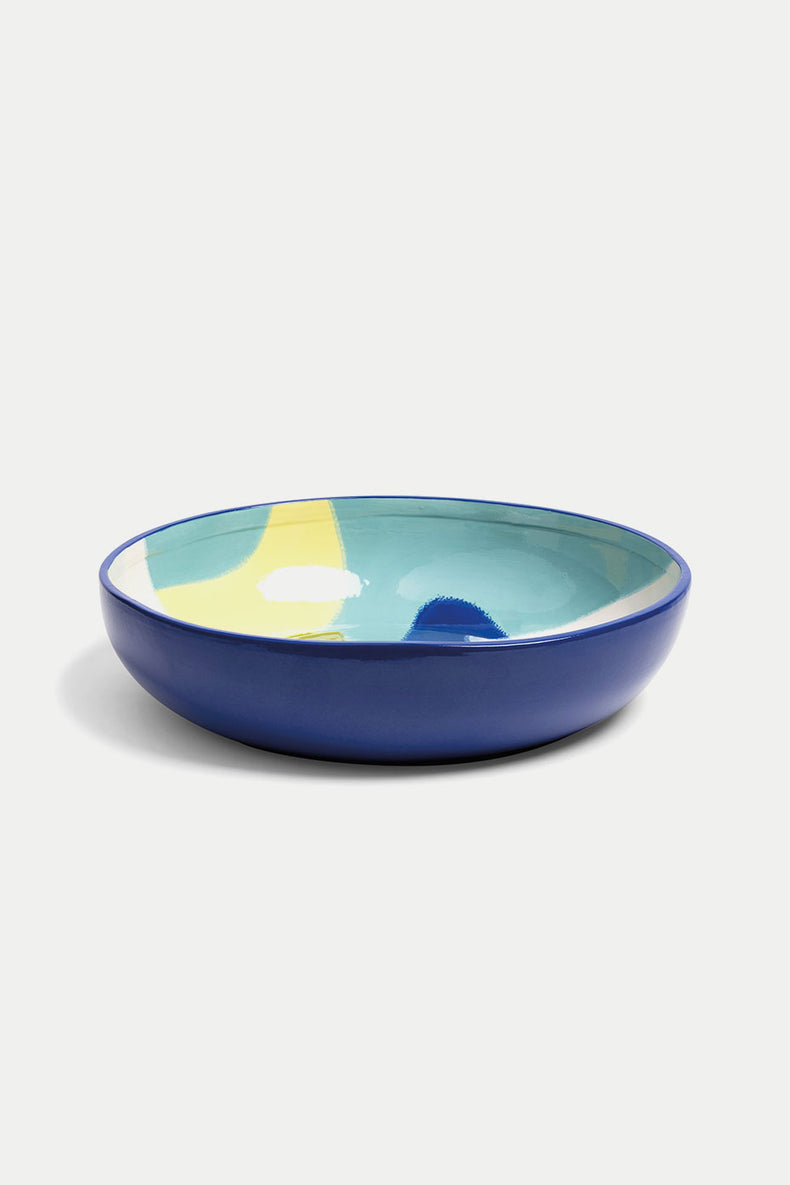 Blue Wasco Salad Bowl