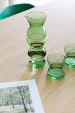 Green Totem Glass