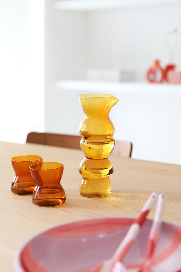 Amber Totem Glass