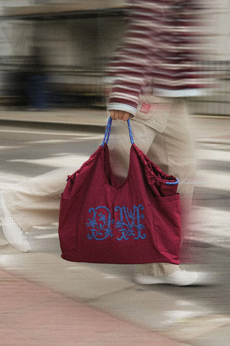 Damson Madder Burgundy Wilma Techy Shopper Bag 