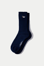 Navy Duck Socks