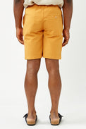 Edmmond Studios Mustard Seersucker Shorts 