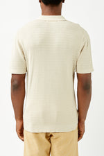 Oatmeal Owen Knit Polo Shirt