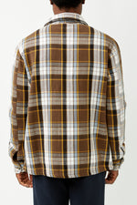 Brown Big Checkered Overshirt