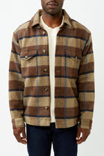 Ermine Brown Archive Overshirt