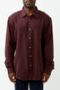 Bordeaux Teca Flannel Shirt