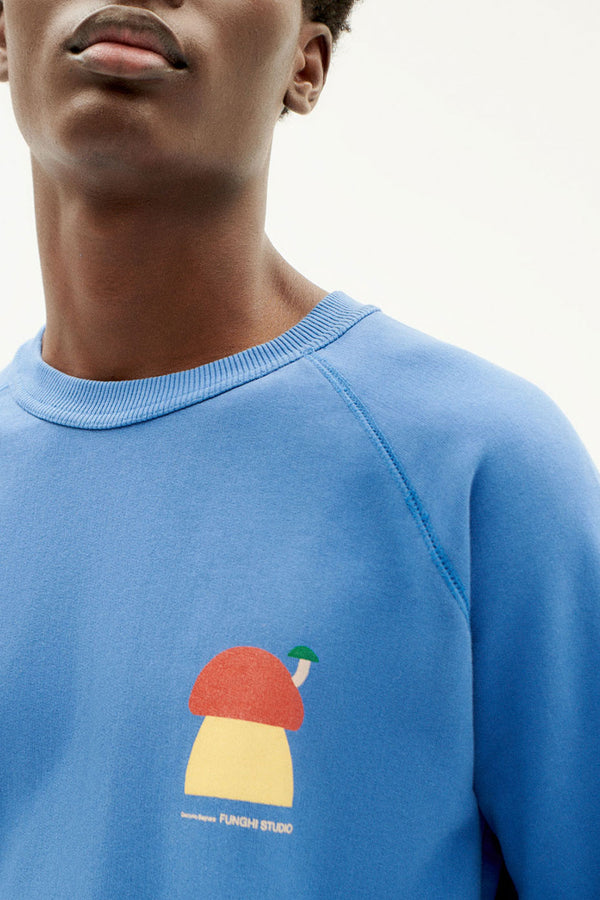 Blue Funghi 1 Sweatshirt