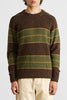 Brown Multi Stripes Sweater
