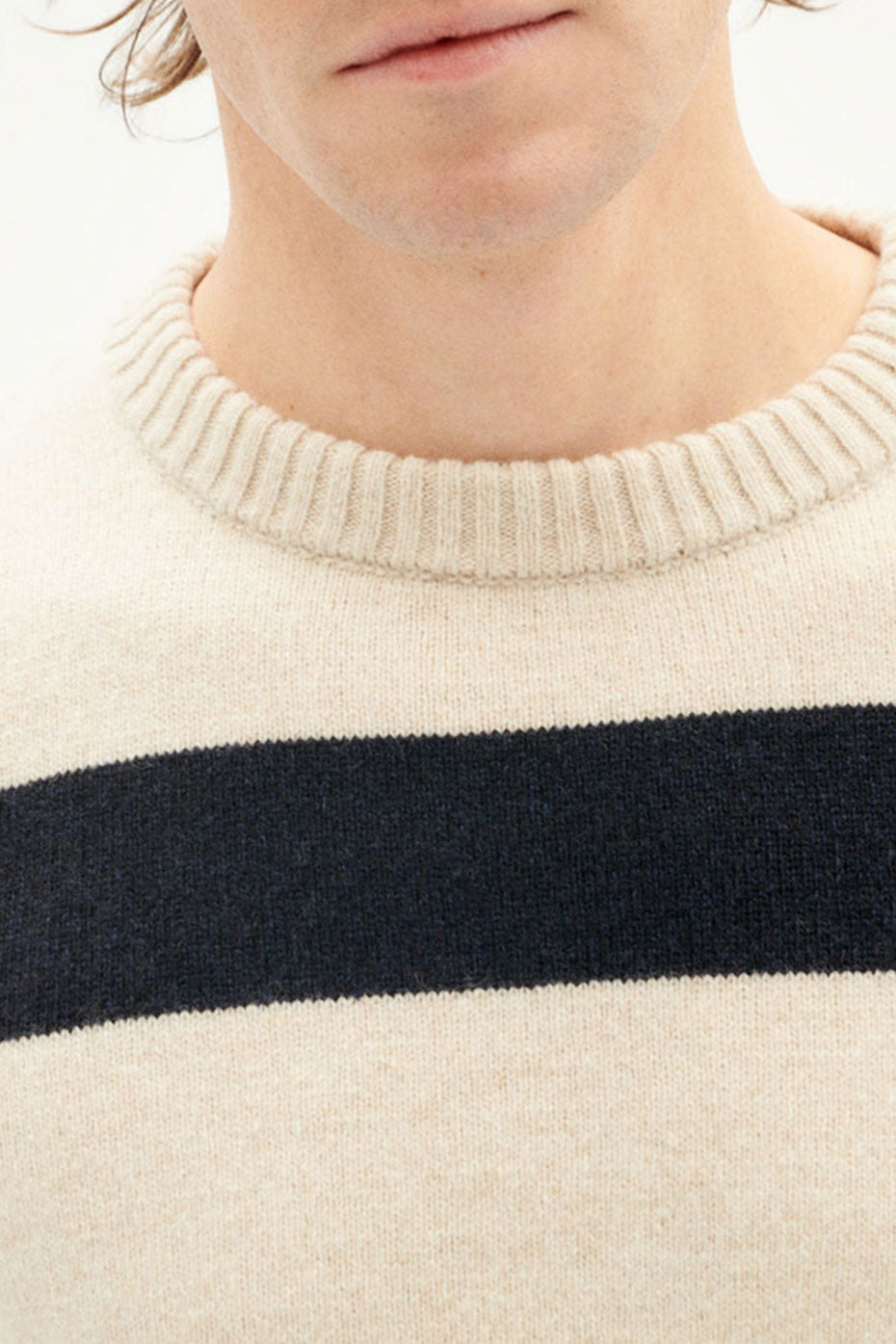 Guillaume Ecru Wool Sweater