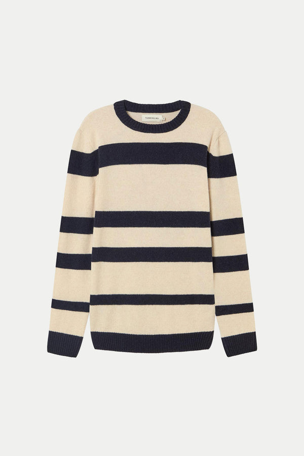 Guillaume Ecru Wool Sweater