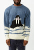 Blue Best Walrus In Town Pullover Mens