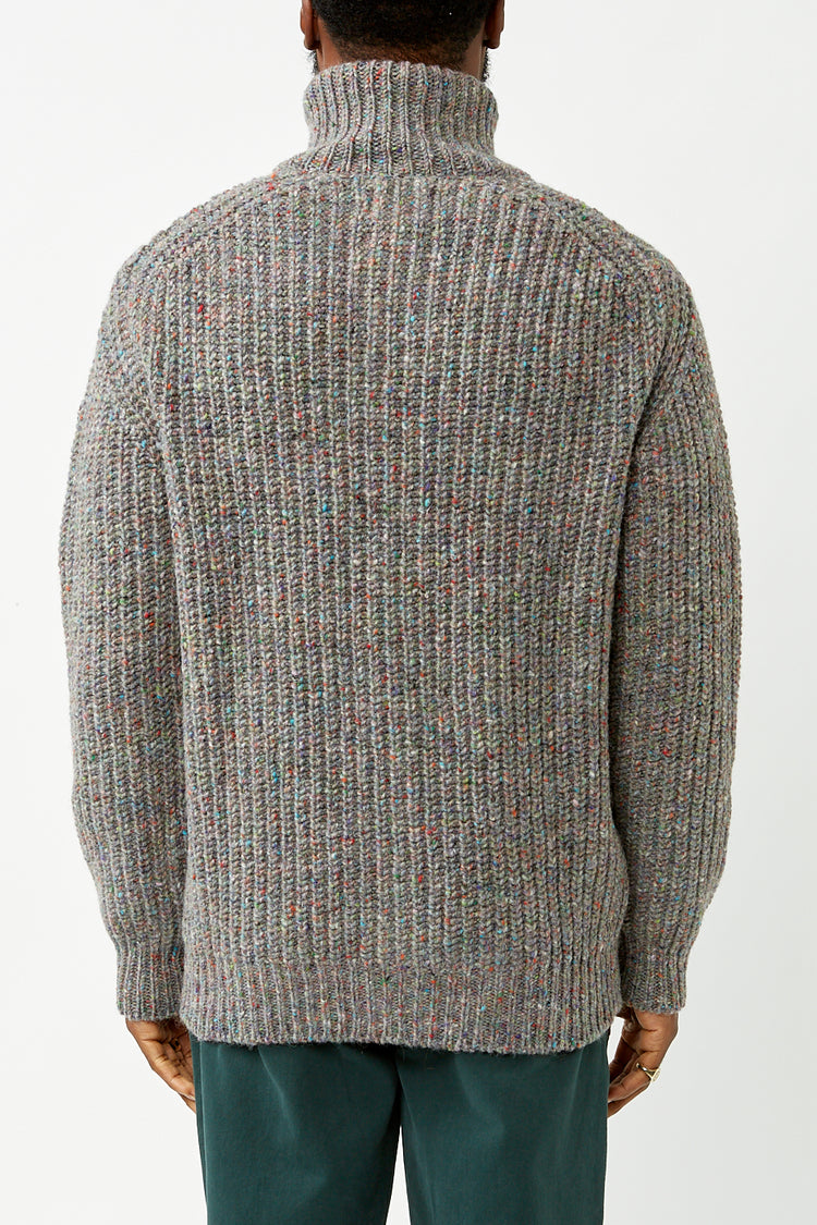 Space Loose Ends Knit Cardigan