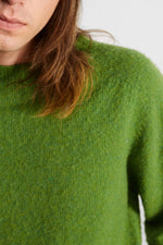 Green Shetland Sweater