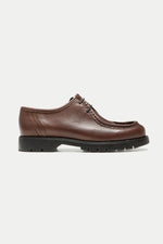 Brown Padror Lace Up Shoes Mens