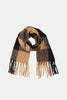 Toasted Coconut Tally New Check Scarf