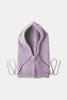 Lilac Hood With Tie