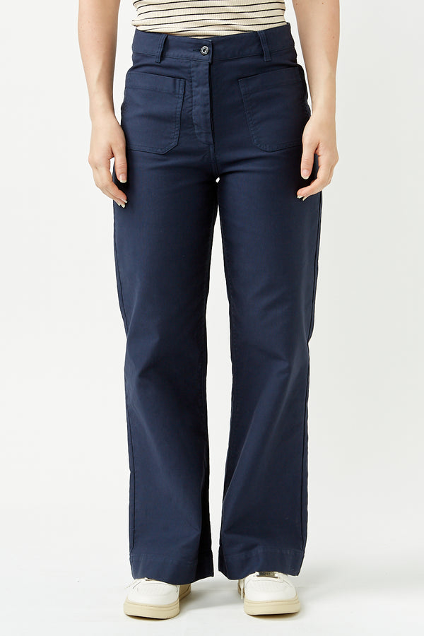 Overdyed Indigo Maude Pant