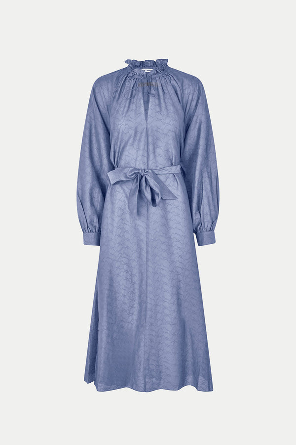 Blue Granite Karookhi Dress
