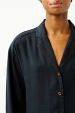 Blue Black Athalie Shirt