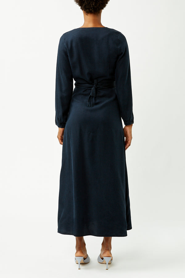 Blue Black Sebastia Dress