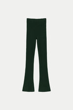 Dark Green Knitted Pants