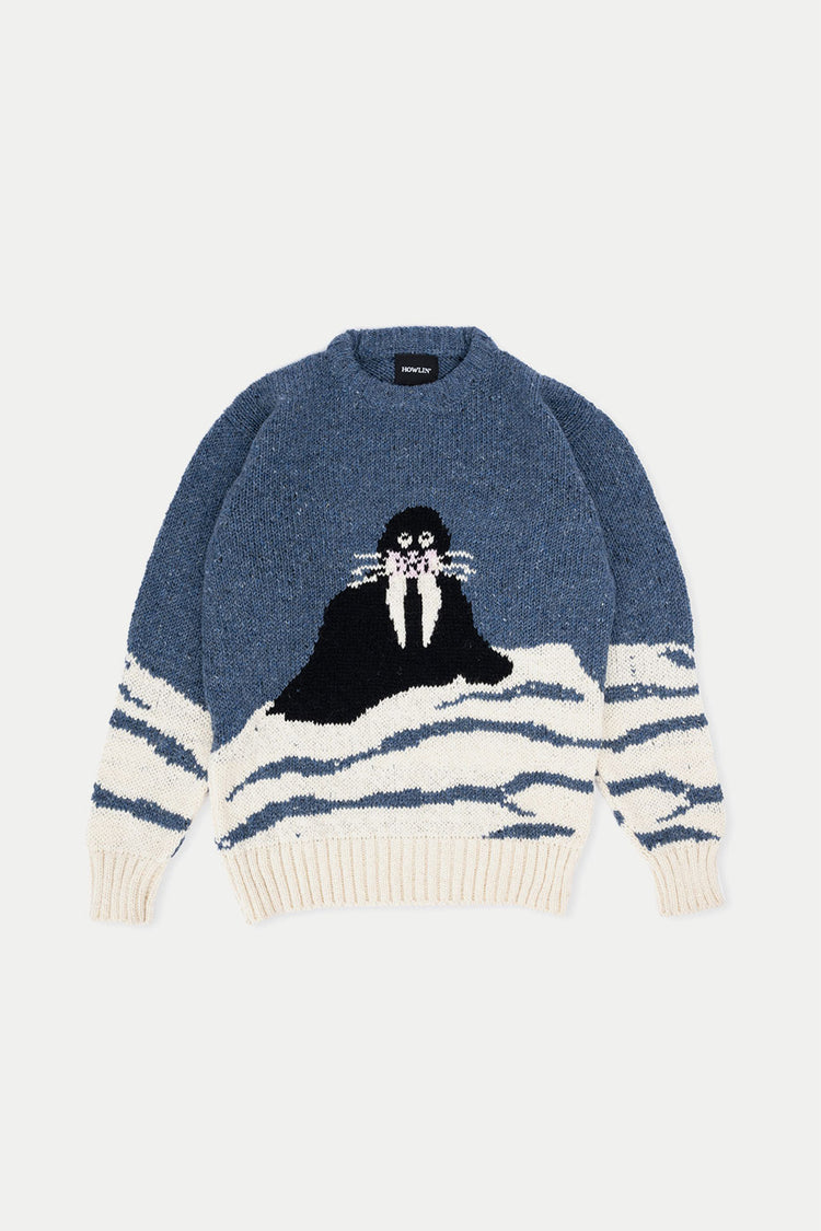 Blue My Favorite Walrus In Town Pullover