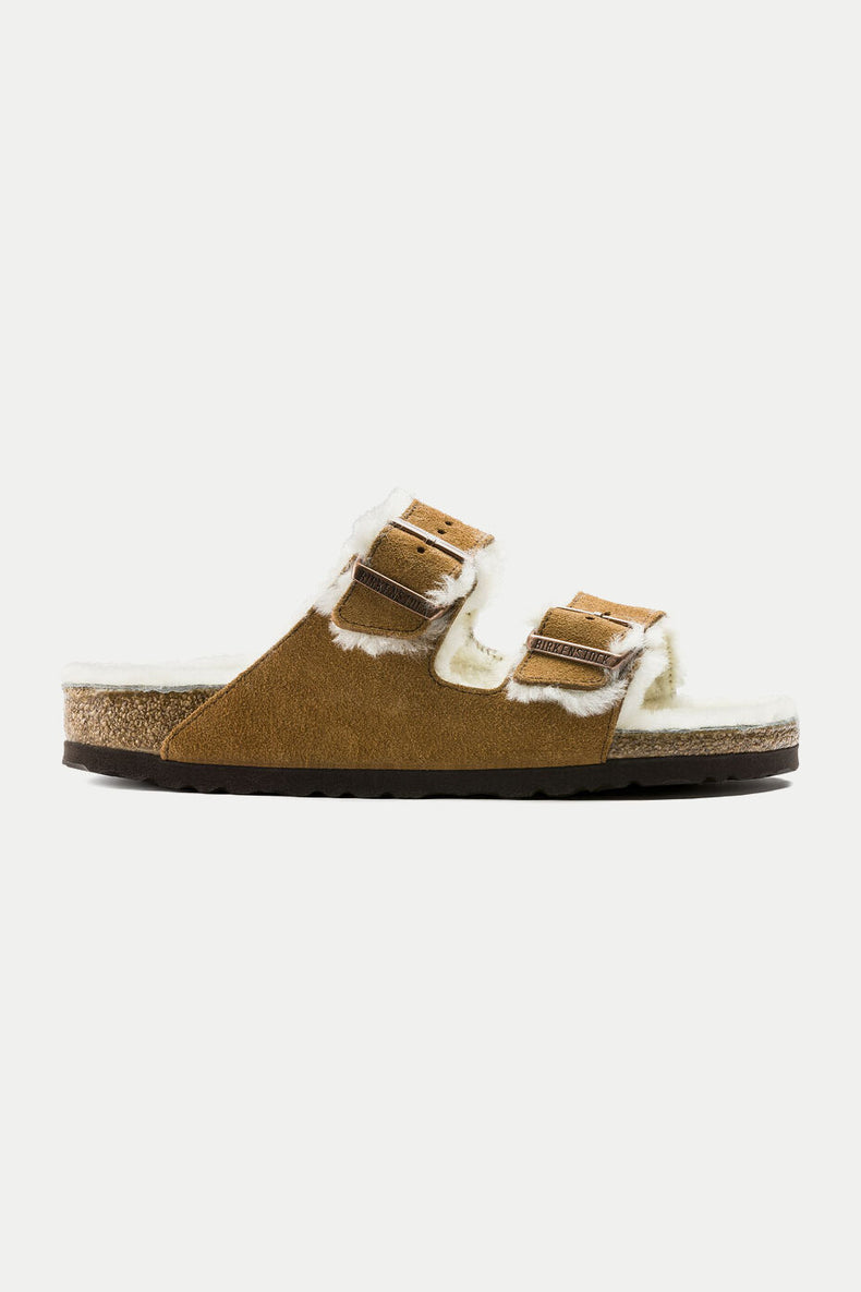 Mink Arizona Shearling Sandal