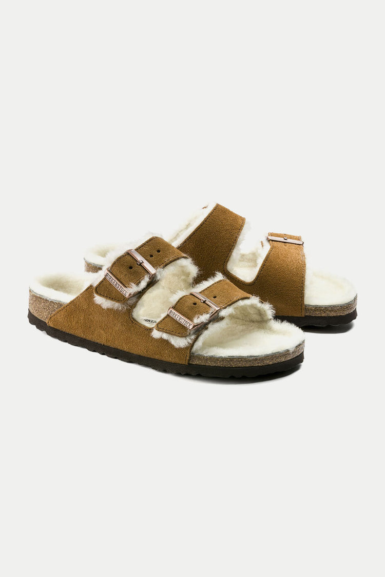 Mink Arizona Shearling Sandal