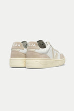 White Pierre V-90 Leather Trainer Womens