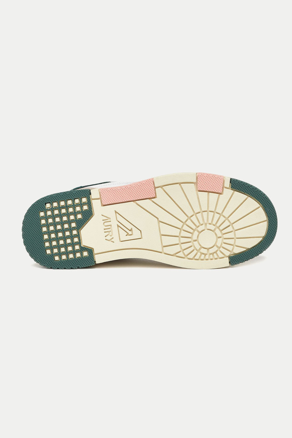 Multi Green CLC Leather Trainers Womens