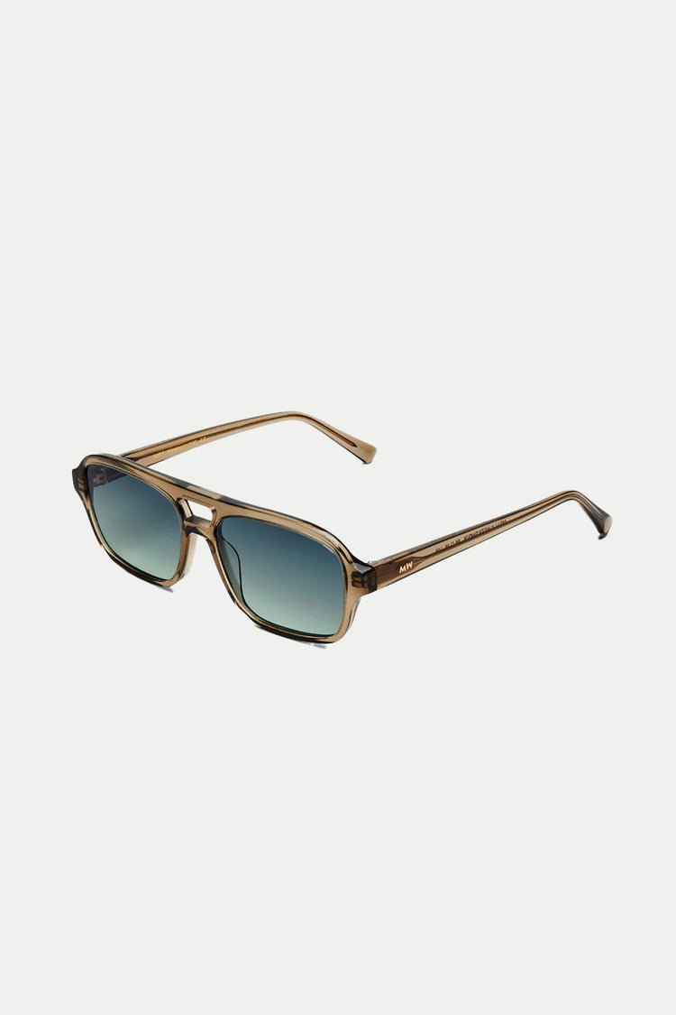 Bottle Green Burt Sunglasses