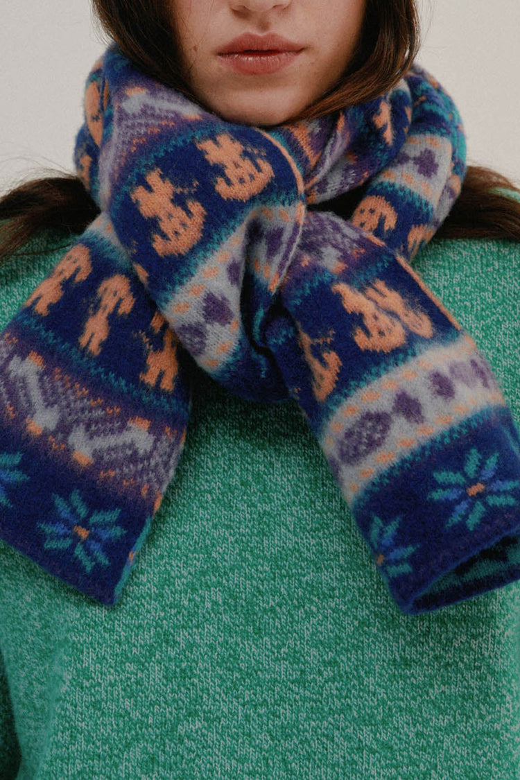 Solid Cosmic Dog Scarf