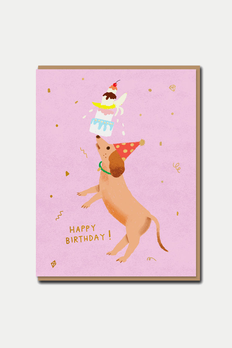 Party Dog Card