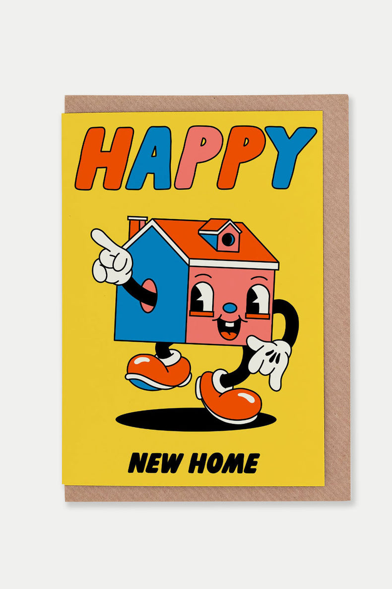 Happy New Home Greetings Card