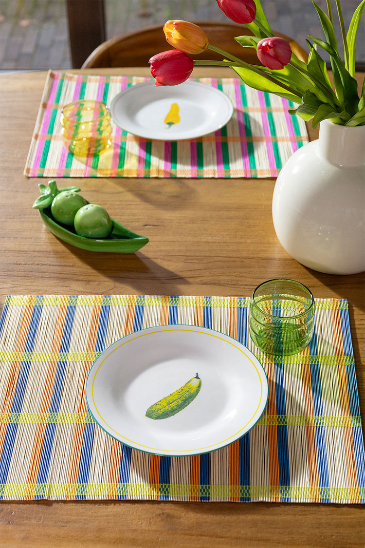 Pink & Green Umami Placemat