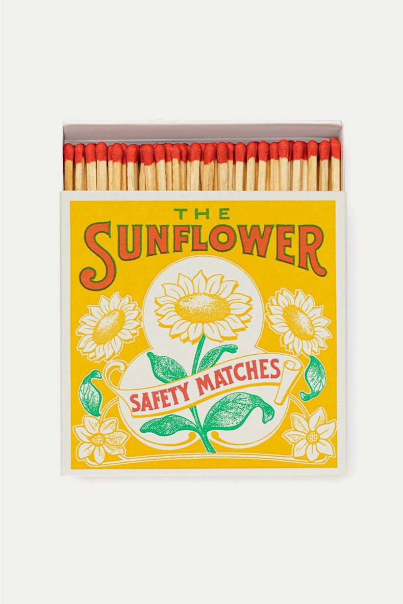 Archivist Sunflower Luxury Matches 