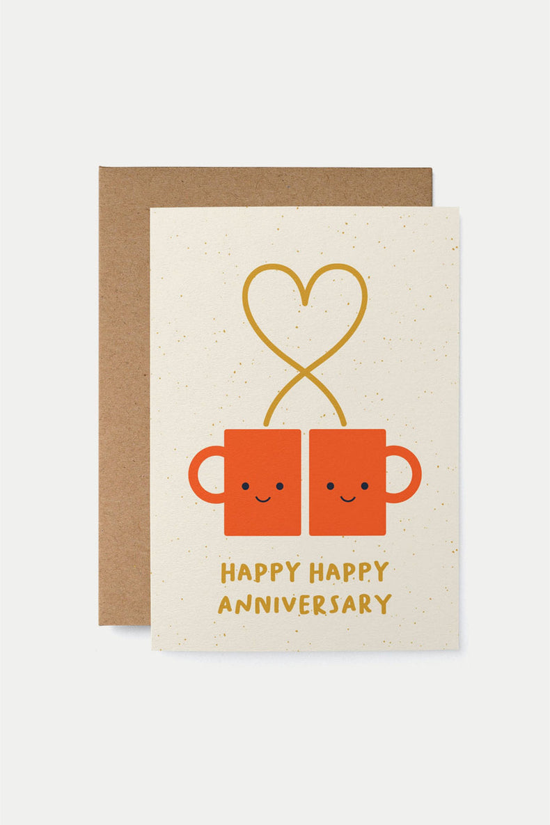 Happy Happy Anniversary Card