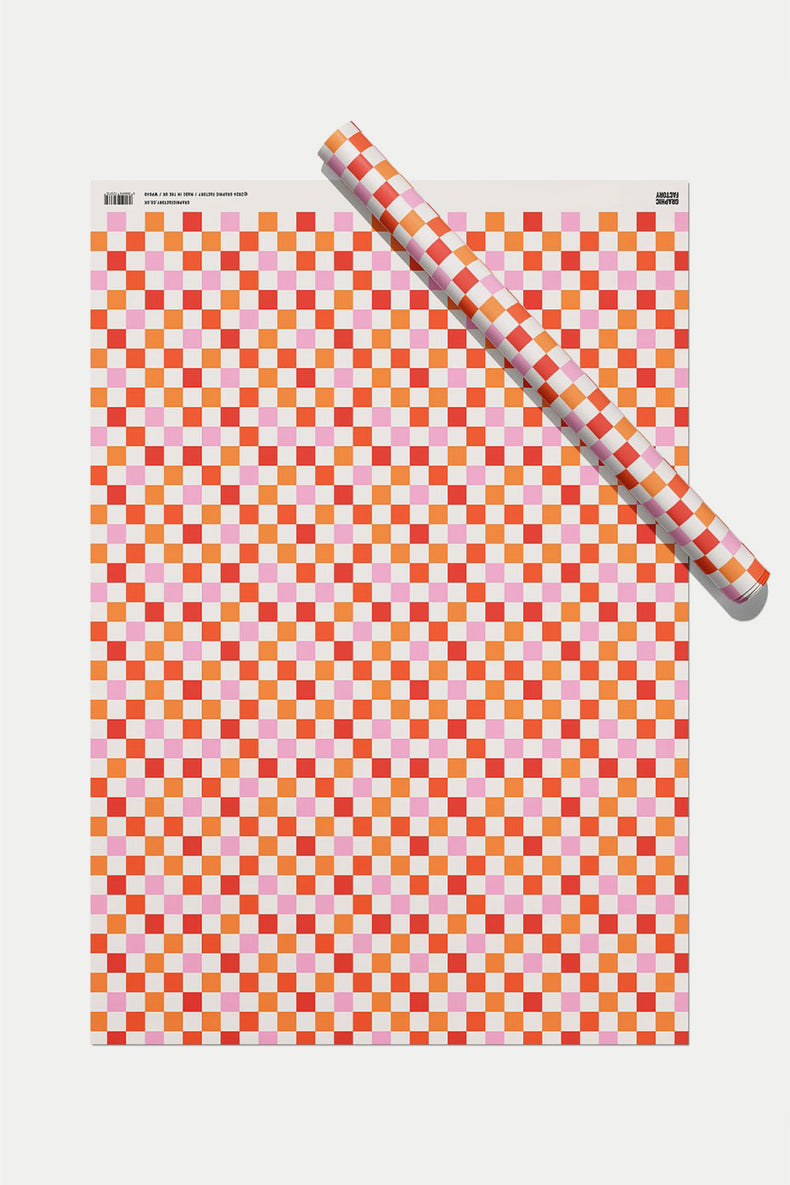 Checkered Gift Wrap