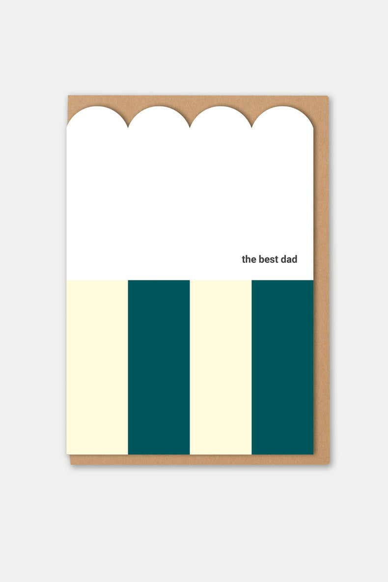 Kinshipped The Best Dad Card 