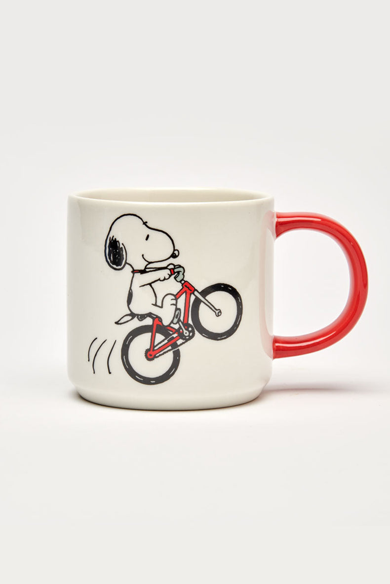 Peanuts Born To Ride Mug