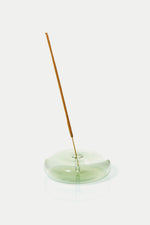 Green Dimple Incense Holder