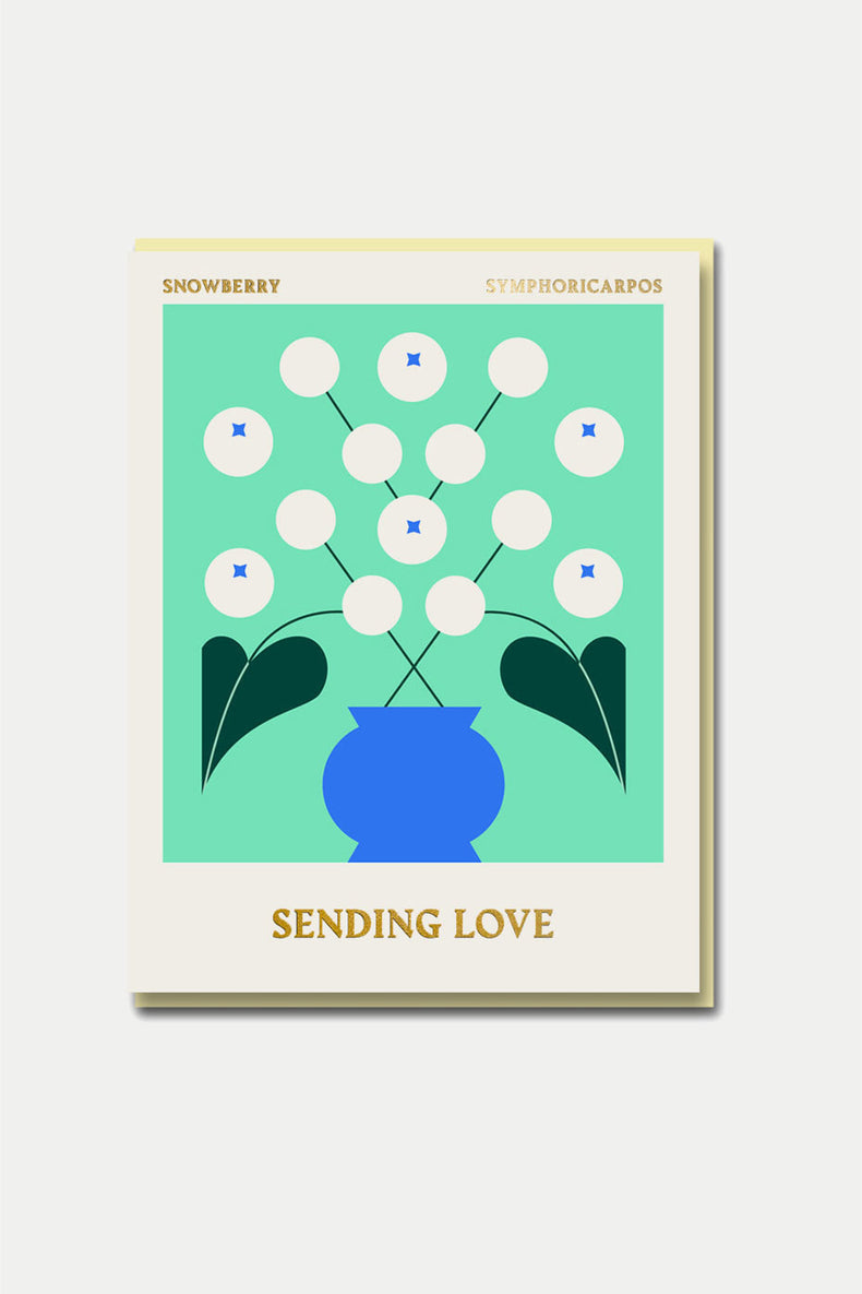 Columbia Road - Snowberry - Sending Love Card