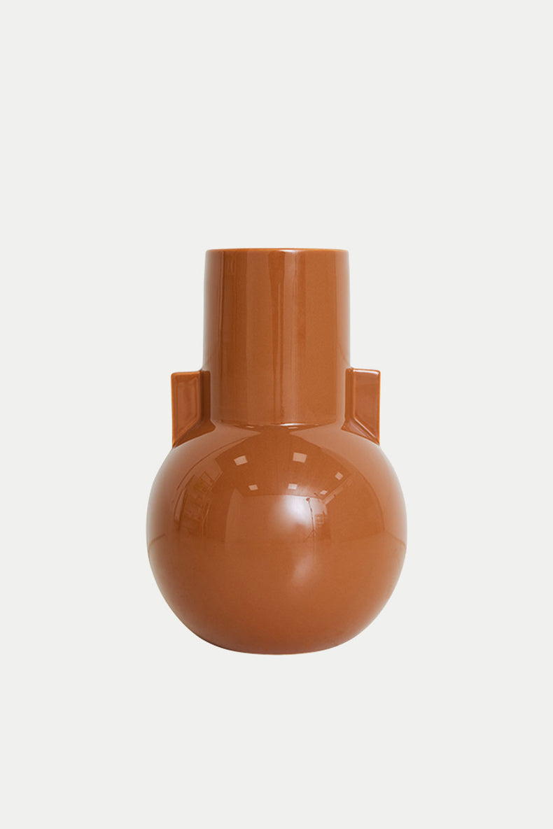 Caramel Ceramic Vase S