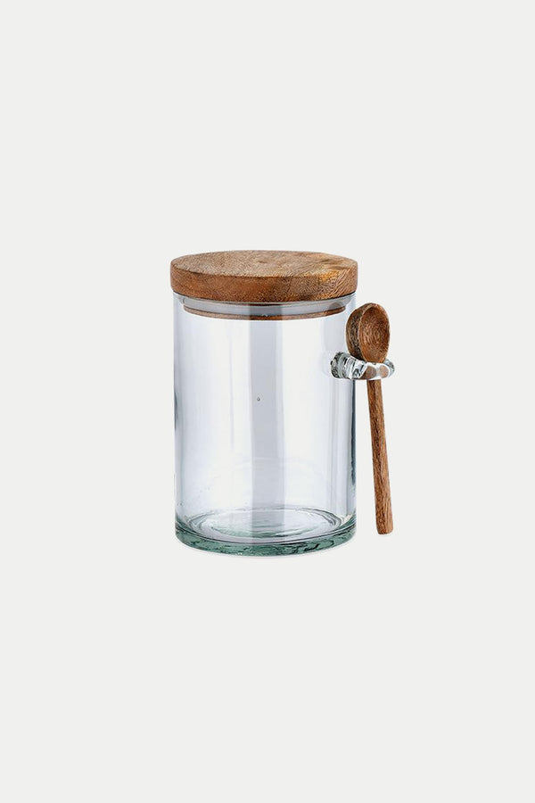 Clear Kossi Storage Jar - Small