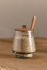 Natural and Clear Kali Tall Storage Jar